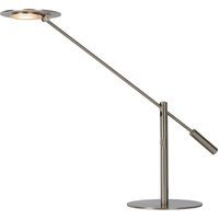 Lucide ANSELMO - Schreibtischlampe - LED Dim. - 1x9W 3000K - Chrom Matt von LUCIDE