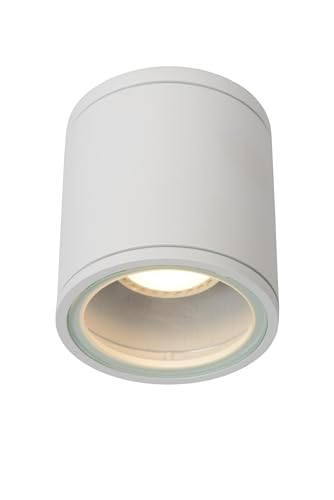 LUCIDE AVEN - Deckenstrahler Badezimmer - Ø 9 cm - 1xGU10 - IP65 - Weiß von LUCIDE