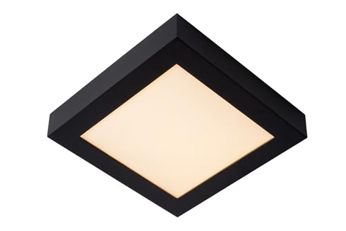 LUCIDE BRICE-LED - Deckenleuchte Badezimmer - LED Dim. - 1x22W 3000K - IP44 - Schwarz LUCIDE BRICE-LED - Deckenleuchte Badezimmer - LED Dim. - 1x22W 3000K - IP44 - Schwarz von LUCIDE