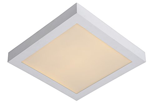 LUCIDE BRICE-LED - Deckenleuchte Badezimmer - LED Dim. - 1x30W 3000K - IP44 - Weiß LUCIDE BRICE-LED - Deckenleuchte Badezimmer - LED Dim. - 1x30W 3000K - IP44 - Weiß von LUCIDE