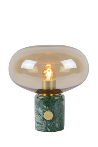 Lucide CHARLIZE - Tischlampe - Ø 23 cm - 1xE27 - Amber von LUCIDE