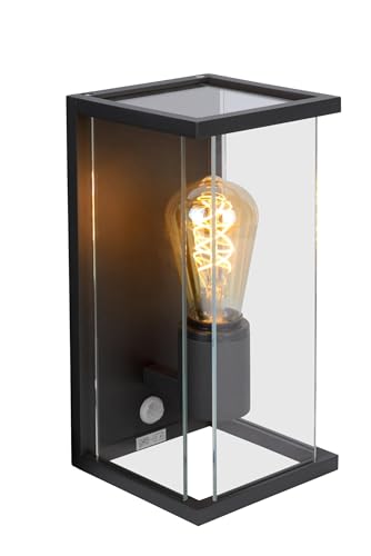 LUCIDE CLAIRE - Wandleuchte Innen/Außen - 1xE27 - IP54 - Bewegung und Tag/Nacht-Sensor - Anthrazit LUCIDE CLAIRE - Wandleuchte Innen/Außen - 1xE27 - IP54 - Bewegung und Tag/Nacht-Sensor - Anthrazit von LUCIDE