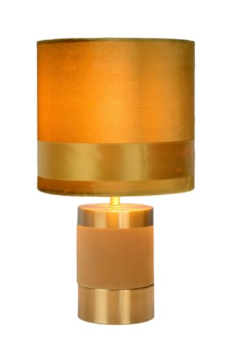 LUCIDE EXTRAVAGANZA FRIZZLE - Tischlampe - Ø 18 cm - 1xE14 - Gelb von LUCIDE
