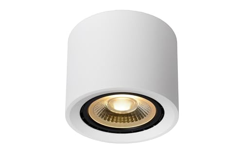 LUCIDE FEDLER - Deckenstrahler - Ø 12 cm - LED Dim to warm - GU10 (ES111) - 1x12W 2200K/3000K - Weiß von LUCIDE
