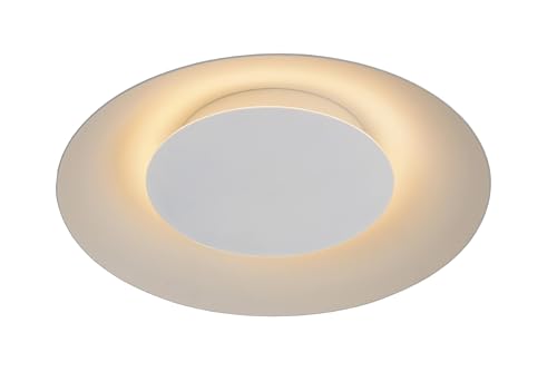 LUCIDE FOSKAL - Deckenleuchte - Ø 34,5 cm - LED - 1x12W 2700K - Weiß von LUCIDE