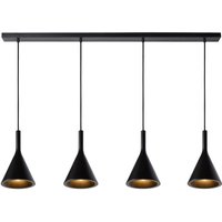 Gipsy - Pendelleuchten - 4xE27 - Schwarz - Lucide Gipsy - Pendelleuchten - 4xE27 - Schwarz - Lucide von LUCIDE
