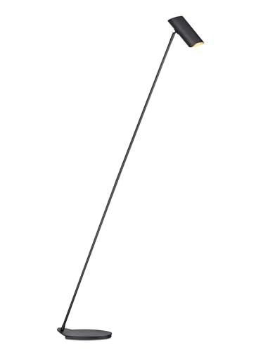 LUCIDE HESTER - Stehlampe Mit Leselampe - 1xGU10 - Anthrazit von LUCIDE