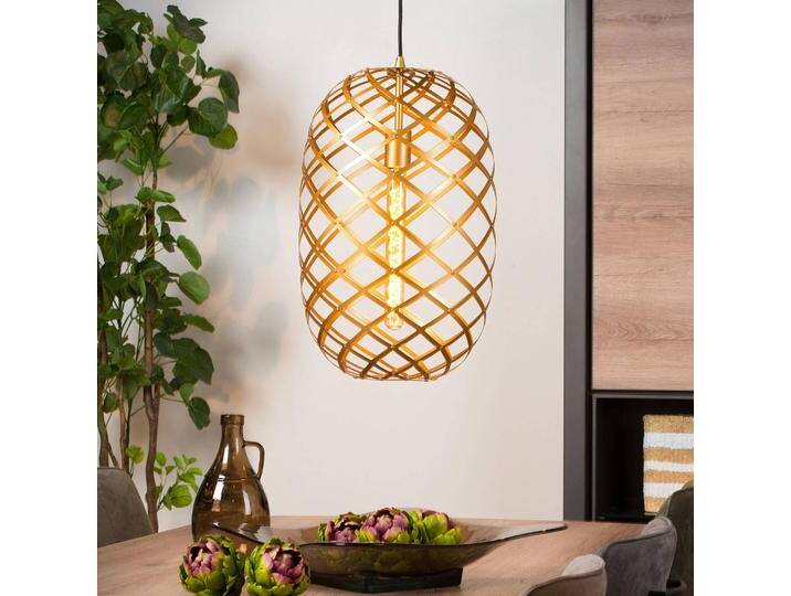 Lucide Hängelampe Wolfram, dimmbar, messing / gold, für Wohn- / Esszimmer, Metall, Modern, Pendelleuchte Lucide Hängelampe Wolfram, dimmbar, messing / gold, für Wohn- / Esszimmer, Metall, Modern, Pendelleuchte von LUCIDE