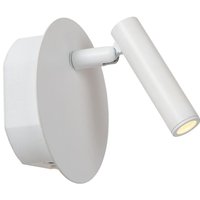 Jolijn - wiederaufladbare Bettlampe / Wandleuchte - Akku/Batterie - ø 10,2 cm - led - 1x2W 3000K - Magnetisch - Weiß - Lucide Jolijn - wiederaufladbare Bettlampe / Wandleuchte - Akku/Batterie - ø 10,2 cm - led - 1x2W 3000K - Magnetisch - Weiß - Lucide von LUCIDE