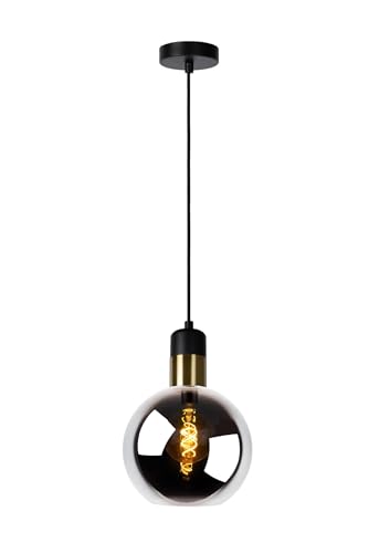 Lucide JULIUS - Pendelleuchten - Ø 20 cm - 1xE27 - Rauchfarbe Grau von LUCIDE