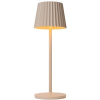 Tischlampe - 1xIntegrierter LED - Beige - Lucide JUSTINE von LUCIDE