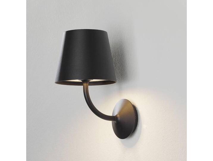 Lucide LED Aussenwandleuchte Justin, dimmbar, schwarz, Aluminium, Modern, LED Wandleuchte außen von LUCIDE