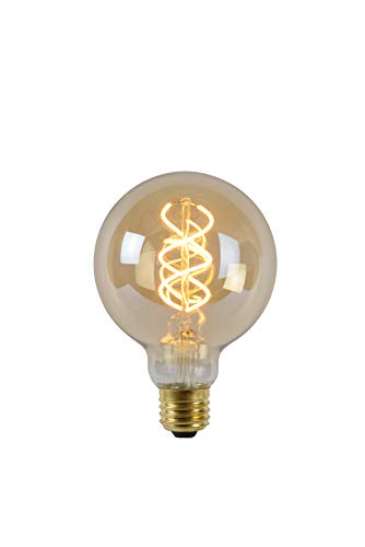 Lucide LED BULB TWILIGHT SENSOR - Glühfadenlampe Außen - Ø 9,5 cm - LED - E27 - 1x4W 2200K - Amber von LUCIDE