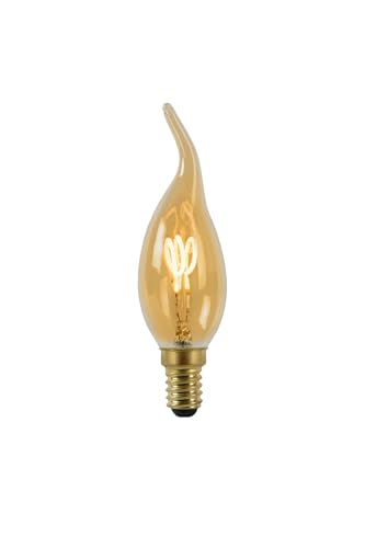 LUCIDE CT35 - Glühfadenlampe - Ø 3,5 cm - LED Dim. - E14-1x3W 2200K - Amber von LUCIDE