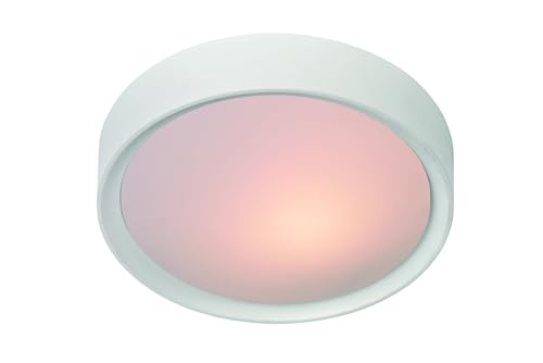 Lucide LEX - Deckenleuchte - Ø 33 cm - 2xE27 - Weiß von LUCIDE