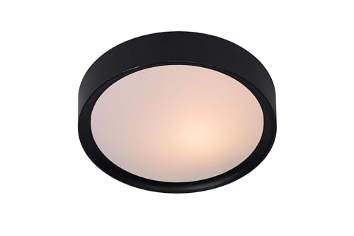 LUCIDE LEX - Deckenleuchte - Ø 25 cm - 1xE27 - Schwarz von LUCIDE