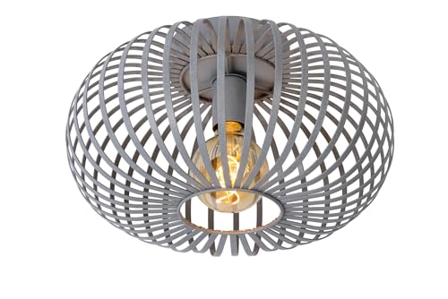 LUCIDE MANUELA - Deckenleuchte - Ø 39,5 cm - 1xE27 - Grau von LUCIDE