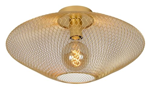 Lucide MESH - Deckenleuchte - Ø 45 cm - 1xE27 - Mattes Gold / Messing von LUCIDE