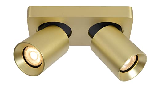 Lucide Nigel Lamp, Aluminium, 10 W, Mattes Gold/Messing von LUCIDE