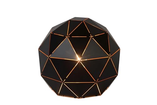 LUCIDE OTONA - Tischlampe - Ø 25 cm - 1xE27 - Schwarz von LUCIDE