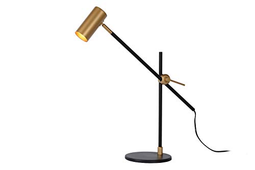 Lucide PHILINE - Schreibtischlampe - 1xGU10 - Schwarz von LUCIDE