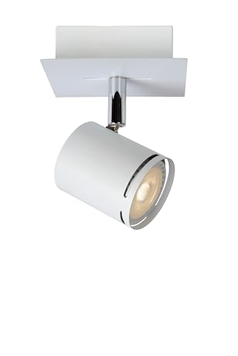 LUCIDE RILOU - Deckenstrahler - LED Dim. - GU10-1x5W 3000K - Weiß von LUCIDE