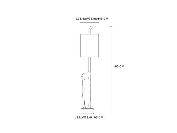 Lucide Design Stehlampe Extravaganza Miss Tall, messing / gold, für Wohn- / Esszimmer, Kunststoff, Design, Stehlampe Lucide Design Stehlampe Extravaganza Miss Tall, messing / gold, für Wohn- / Esszimmer, Kunststoff, Design, Stehlampe von LUCIDE