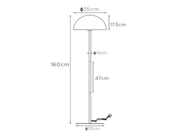 Lucide Stehlampe Siemon, schwarz, für Wohn- / Esszimmer, Metall, Stehlampe von LUCIDE