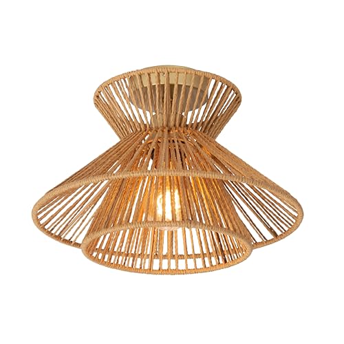 LUCIDE TASMAN - Deckenleuchte - Ø 32 cm - 1xE27 - Natürlich von LUCIDE