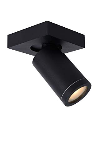LUCIDE TAYLOR - Deckenstrahler Badezimmer - LED Dim to warm - GU10-1x5W 2200K/3000K - IP44 - Schwarz von LUCIDE