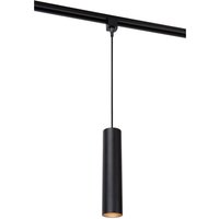 Lucide TRACK FLORIS Pendelleuchte - 1-Phasen Stromschiene / Schienensystem - 1xGU10 - Schwarz (Verlängerung) von LUCIDE