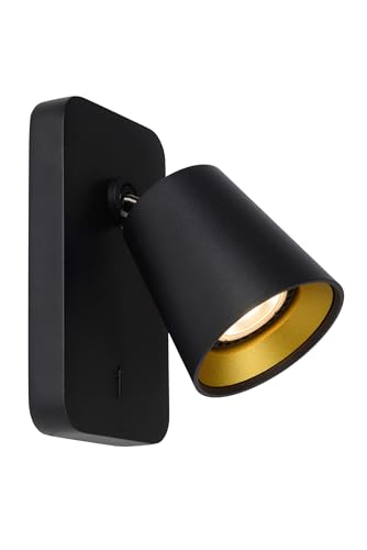 Lucide TURNON - Wandstrahler - LED Dim to warm - GU10-1x5W 2200K/3000K - Schwarz von LUCIDE