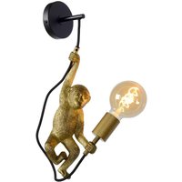 Lucide - extravaganza chimp - Wandleuchte - 1xE27 - Schwarz von LUCIDE