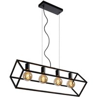 Fabian - Pendelleuchten - 4xE27 - Schwarz - Lucide von LUCIDE