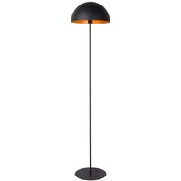 Lucide - gebraucht] Stehleuchte Lampe Siemon Licht Stahl Schwarz Mit Schalter E27 160cm Ip20 B-Ware von LUCIDE