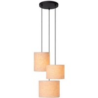 Maya - Pendelleuchten - ø 46 cm - 3xE27 - Beige - Lucide von LUCIDE