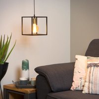 Ruben - Pendelleuchten - 1xE27 - Schwarz - Lucide von LUCIDE