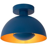 Lucide - siemon - Deckenleuchte - ø 25 cm - 1xE27 - Blau von LUCIDE