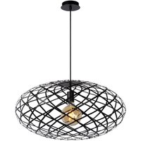Wolfram - Pendelleuchten - ø 65 cm - 1xE27 - Schwarz - Lucide von LUCIDE