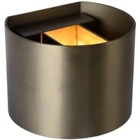 Xio - Wandleuchte - led Dim. - G9 - 1x3,5W 2700K - Einstellbarer Abstrahlwinkel - Rostfarbe - Lucide von LUCIDE