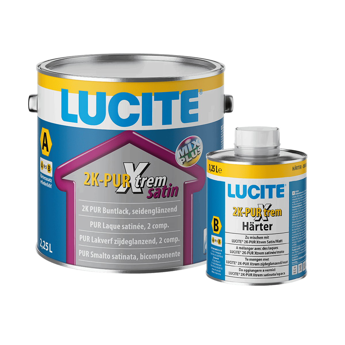 LUCITE® 2K-PUR Xtrem satin von LUCITE