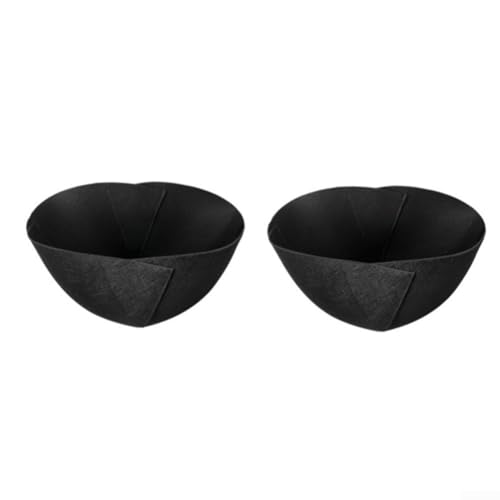 2 x Filz-Pads für Hängekörbe, zur Unterstützung von Pflanzen im Freien (35,6 x 16,8 cm) von LUCKCDUO