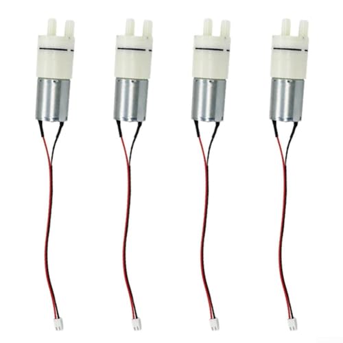 4 x 12 V DC Wasserpumpen mit 2P-Schnallenanschlüssen für Wasserspender, Teeöfen, Luftbefeuchter, 1,2 l/min Durchflussmenge 3 W 4 x 12 V DC Wasserpumpen mit 2P-Schnallenanschlüssen für Wasserspender, Teeöfen, Luftbefeuchter, 1,2 l/min Durchflussmenge 3 W von LUCKCDUO