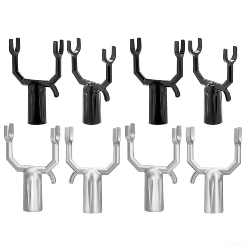 8-teiliges Metall-Baumstützen-Set mit höhenverstellbaren Y-förmigen Streuern für Obstbäume und Gartenpflanzen, korrosionsbeständig von LUCKCDUO