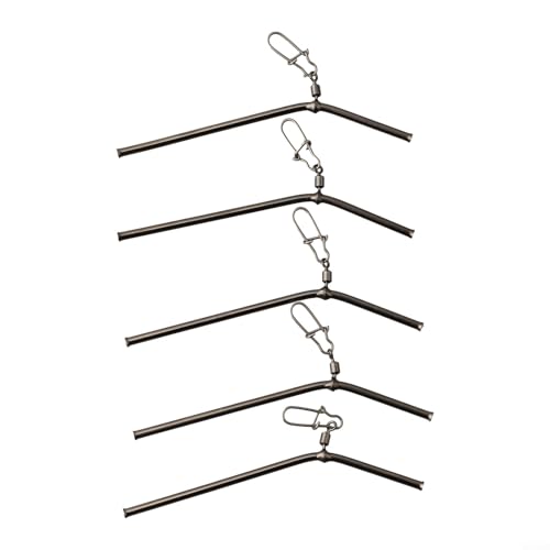 Angel-Balance-Verbindungsstück-Set, 5-teilig, Messingrohre für Angelzubehör (7 cm) von LUCKCDUO