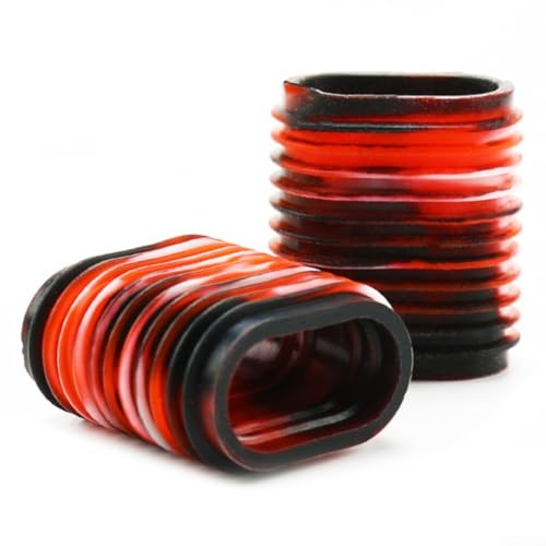 Baitcaster Essentielle und bequeme Griffabdeckungen für Angelrollen, Rot, 2 Stück Baitcaster Essentielle und bequeme Griffabdeckungen für Angelrollen, Rot, 2 Stück von LUCKCDUO