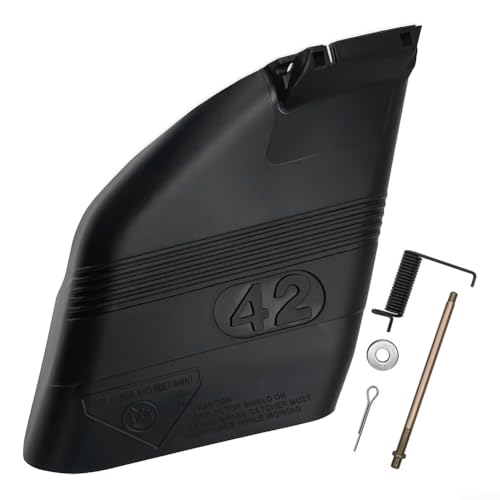 Deck Deflector Guard Ersatz 42 Zoll für Aufsitzmäher Modell 130968 unterstützt Rasenpflege mit optimaler Luftzirkulation von LUCKCDUO