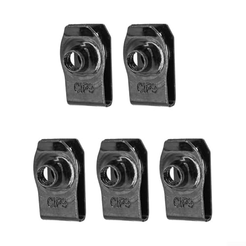 Effektive Karosserie-Verkleidungs-Clips und M6-Schrauben für Honda für Accord Motor unter Abdeckung Schutz (5 Stück U-Mutter-Clips) von LUCKCDUO