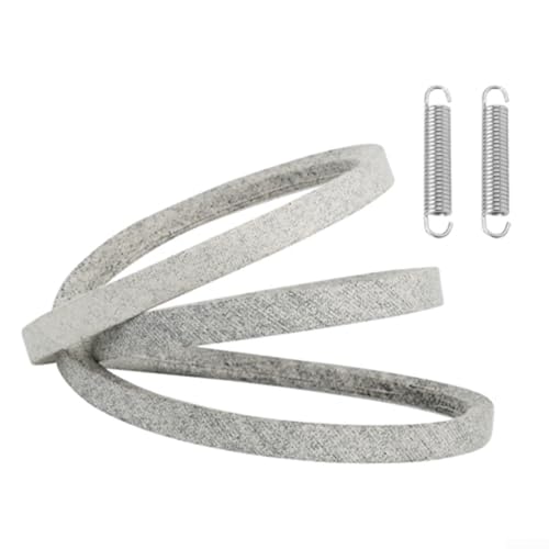 Ersatz-Antriebsriemen für Hustler 607400 mit Spannfedern für Raptor 5460 Deck Rasenmäher Teile Modell 604490 für mehrere Rasenmäher-Versionen von LUCKCDUO