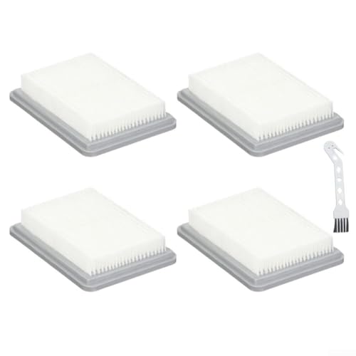 Ersatz-Filter-Set für Bosch UniversalVac, 18 Akku-Staubsauger, Ersatz-Filterelemente, mit Reinigungsbürste (4 Stück) von LUCKCDUO